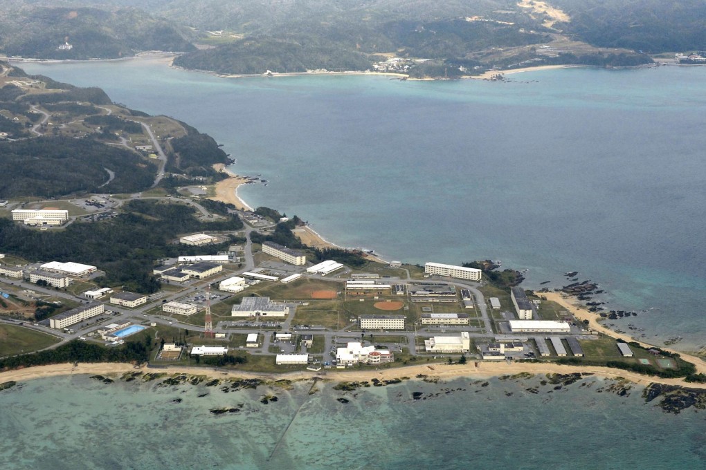 One of the US bases is Camp Schwab, off the tiny hamlet of Henoko in Nago on the southern Japanese island of Okinawa. Photo: Reuters