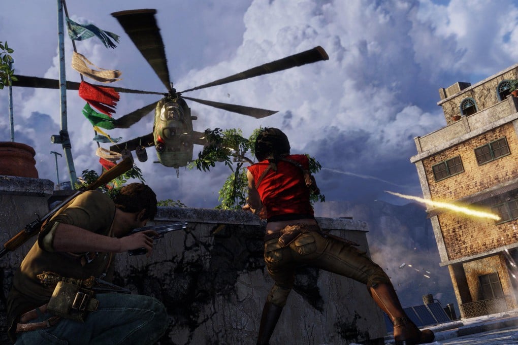 A screen grab from Uncharted: The Nathan Drake Collection.