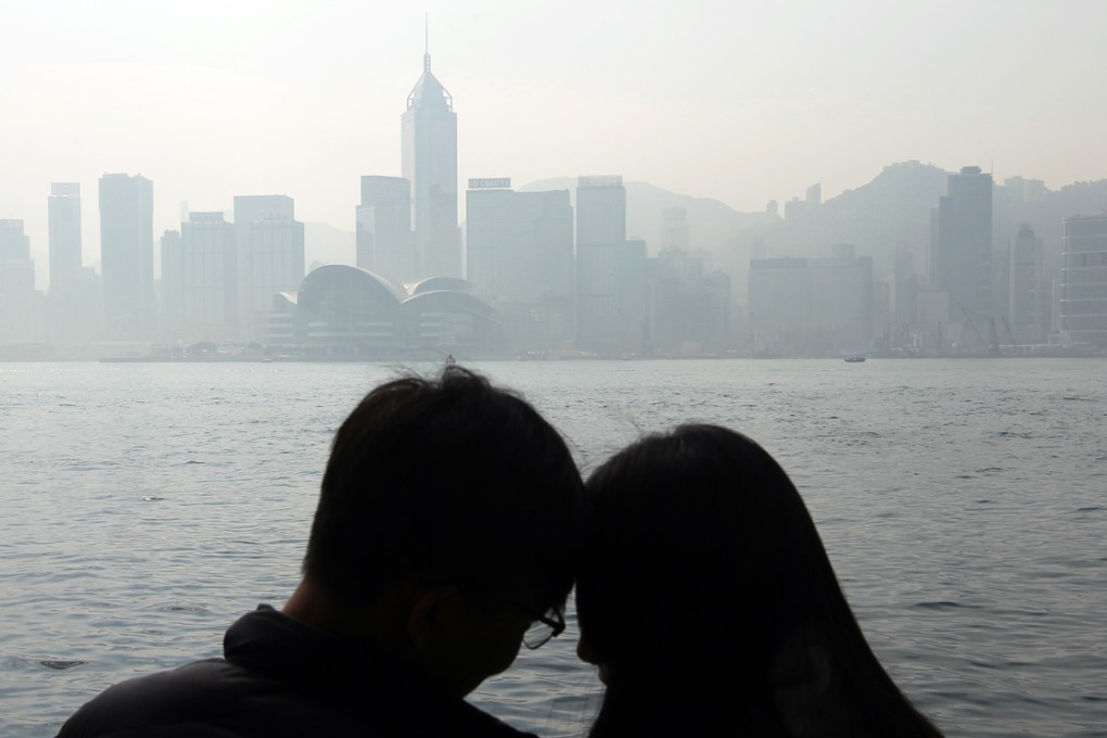 The air pollution levels are expected to remain higher than normal until next weekend. Photo: Edward Wong