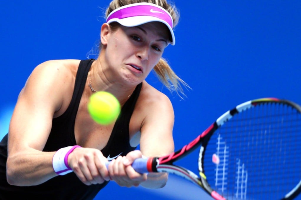 Eugenie Bouchard is seeking unspecified damages in the lawsuit. Photo: EPA