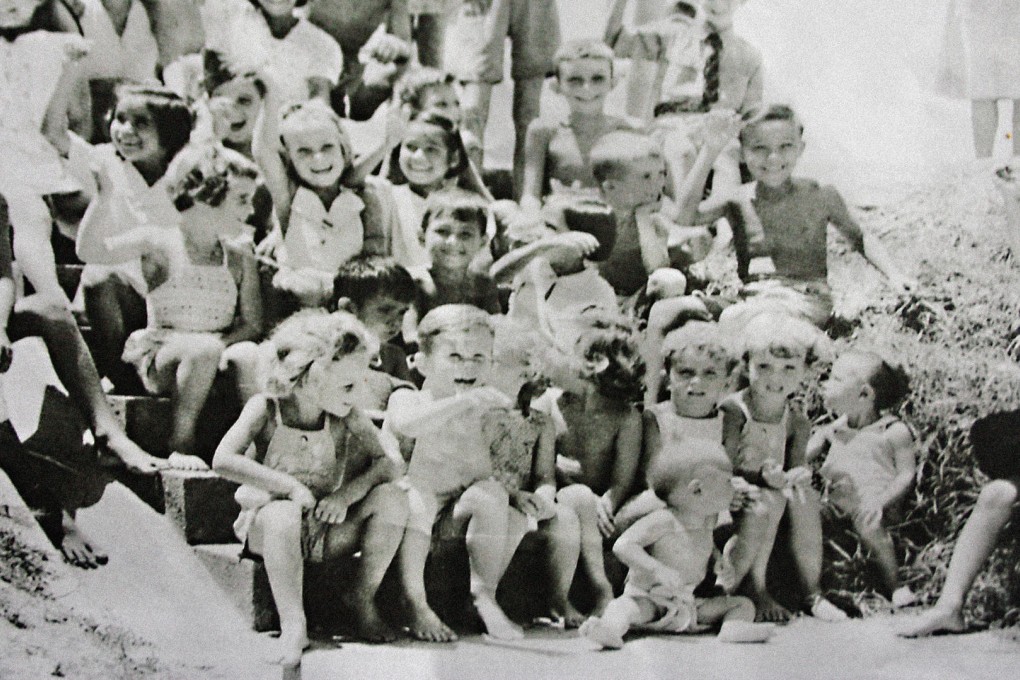 The education of child internees at Stanley Camp continued during the war. Photo: Imperial War Museum