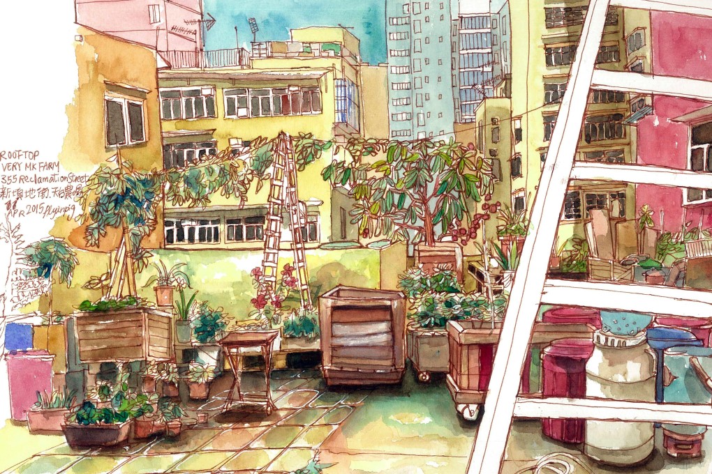 VeryHK's entry for the Bi-city Biennale of Urbanism/ Architecture, "TreeGunFarm". Photos: UABB Hong Kong