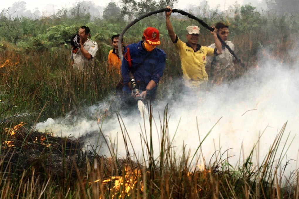 Indonesia has agreed to accept international help to combat forest and agricultural fires that are cloaking Southeast Asia in haze after weeks of failed attempts to douse the blazes. Photo: AFP