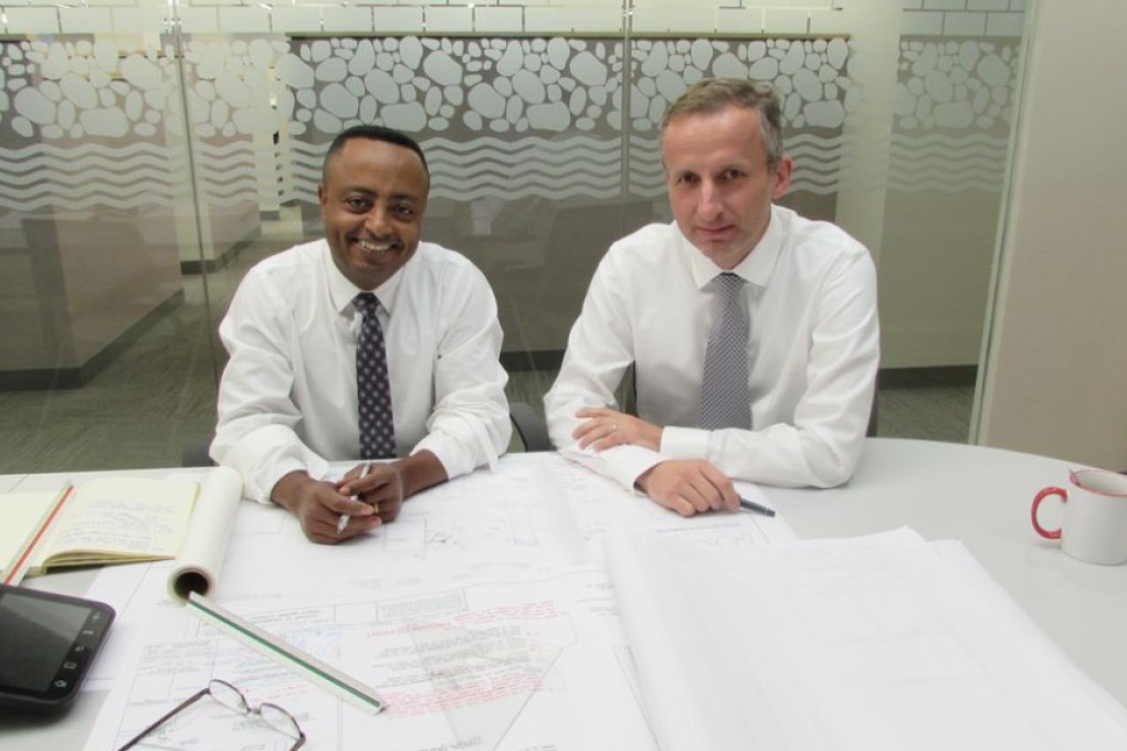 (From left): Sitotaw Fantaye and Dr Jan Cermak, associate partners