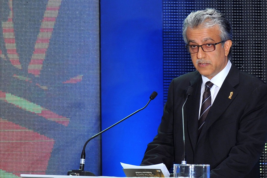 A bid by Sheikh Salman bin Ebrahim al Khalifa would dramatically shake up the Fifa presidential election race. Photo: AFP
