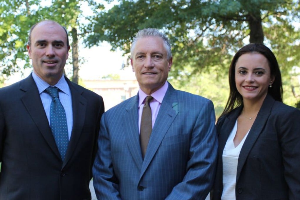 (From left): Ray Pullaro, assistant dean; Dr Robert Valli, dean; and Graziela Fusaro, assistant dean, of the College of Management