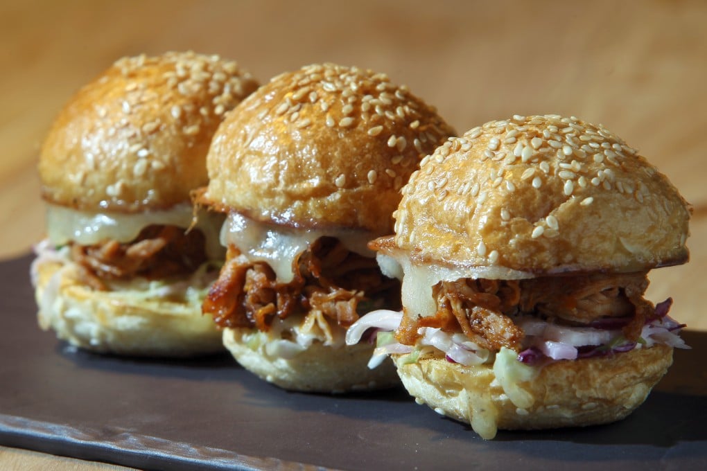 Pulled pork and Napa slaw sliders from Casa Kennedy Town. Photos; Franke Tsang