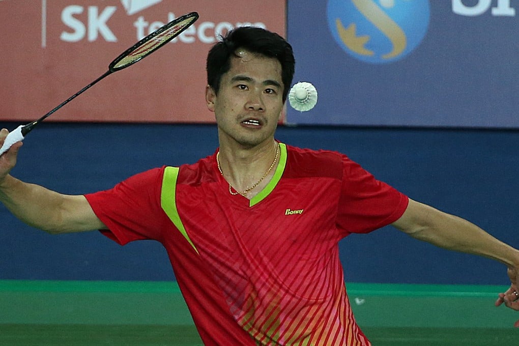 Wei Nan was unable to repeat his giant-killing act against Chen Long. Photo: SCMP Pictures