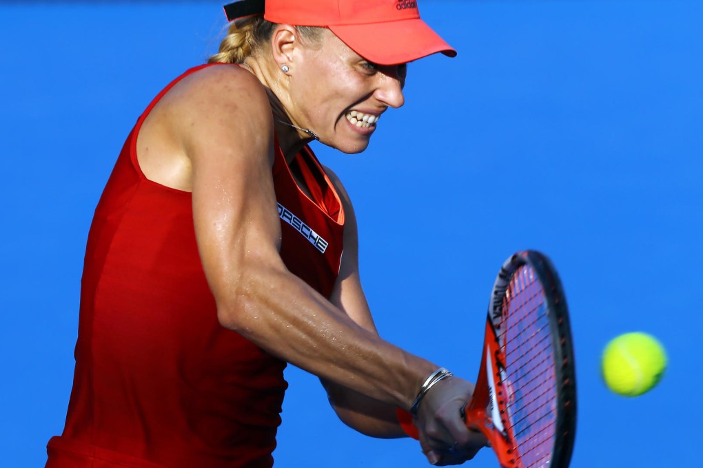 Germany's Angelique Kerber accounts for Australian Samantha Stosur 6-2, 6-2. Photos: Sam Tsang