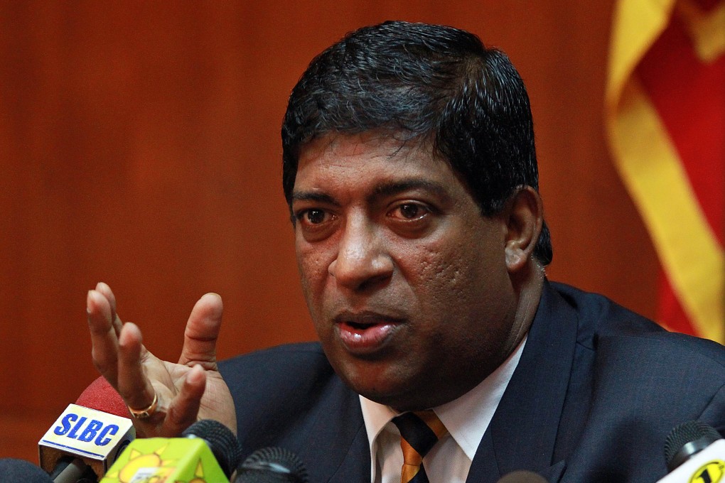 Finance Minister Ravi Karunanayake will next month present one of Sri Lanka's most difficult budgets. Photo: AFP