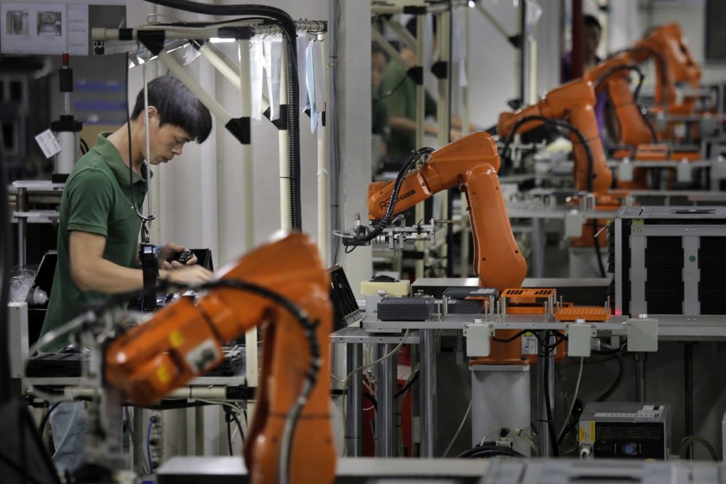 Weaker industrial output and investment figures have added to fears about China's slowing economy. Photo: AP