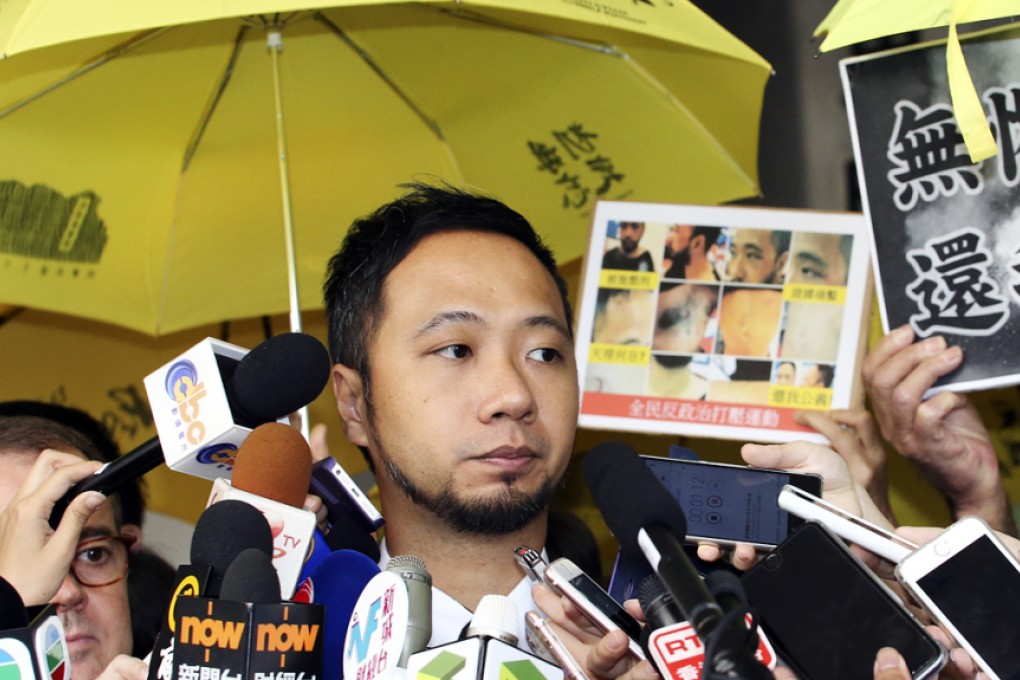 Pro-democracy activist Ken Tsang faces one charge of assaulting police and four counts of obstructing officers. Photo: Dickson Lee
