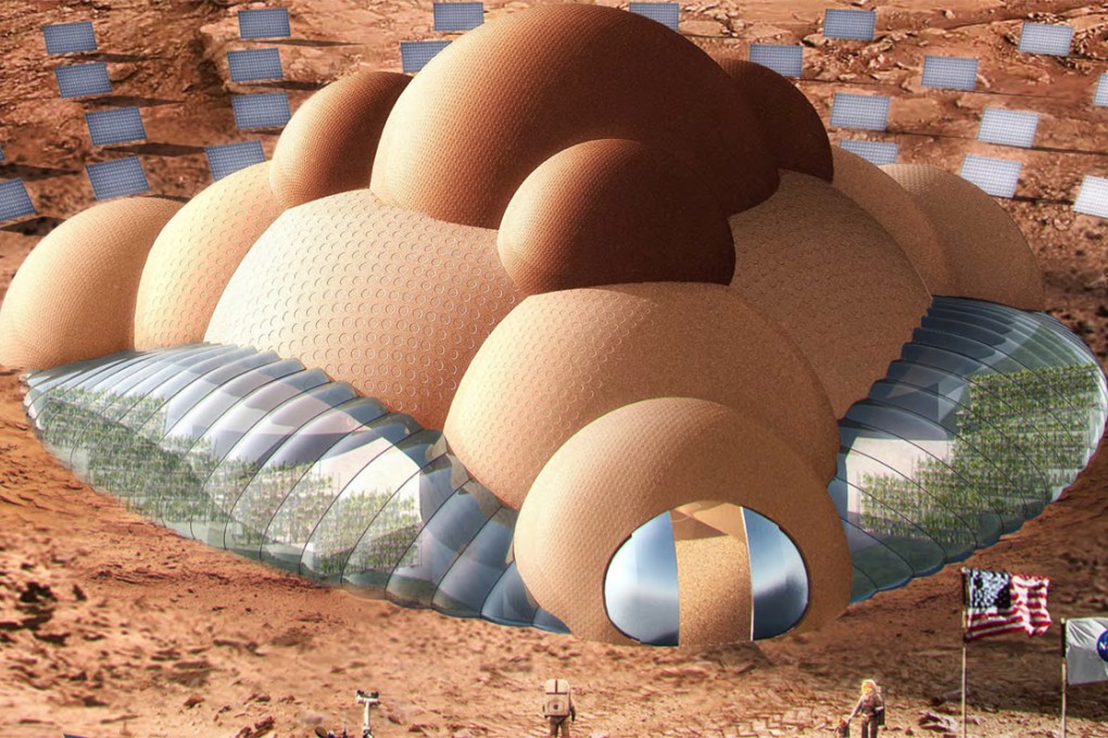 The design by Sidney tang that won him and Dr Ng Tze-chuen a Martian Home Design award in New York. Photo: SCMP Pictures