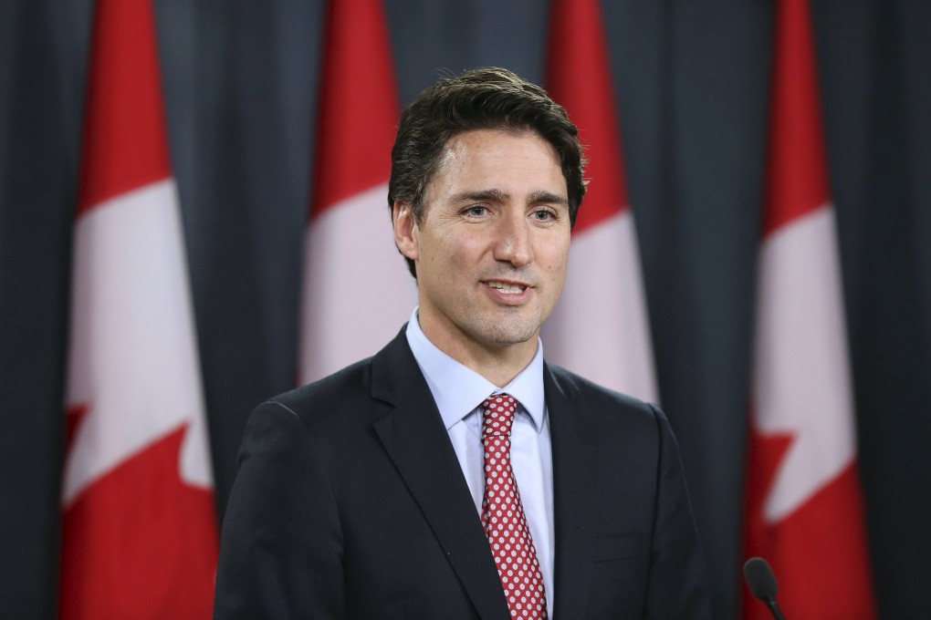 Canada's Liberal leader and Prime Minister-designate Trudeau speaks during a news conference in Ottawa. Photo: Reuters