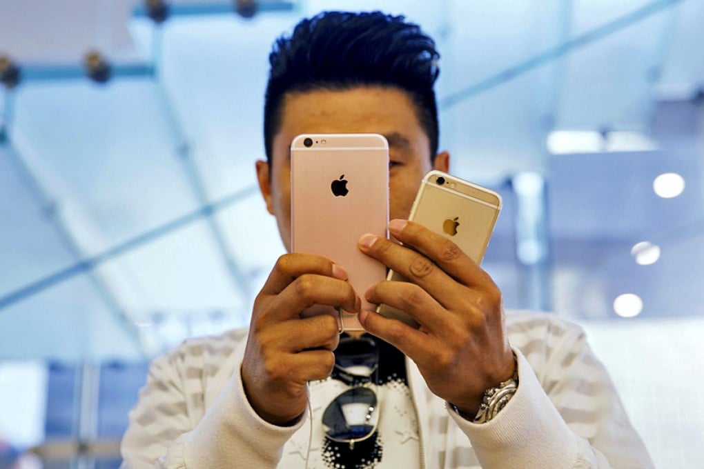 Apple's iPhones give Taiwan hope for a turnaround in exports. Photo: Reuters