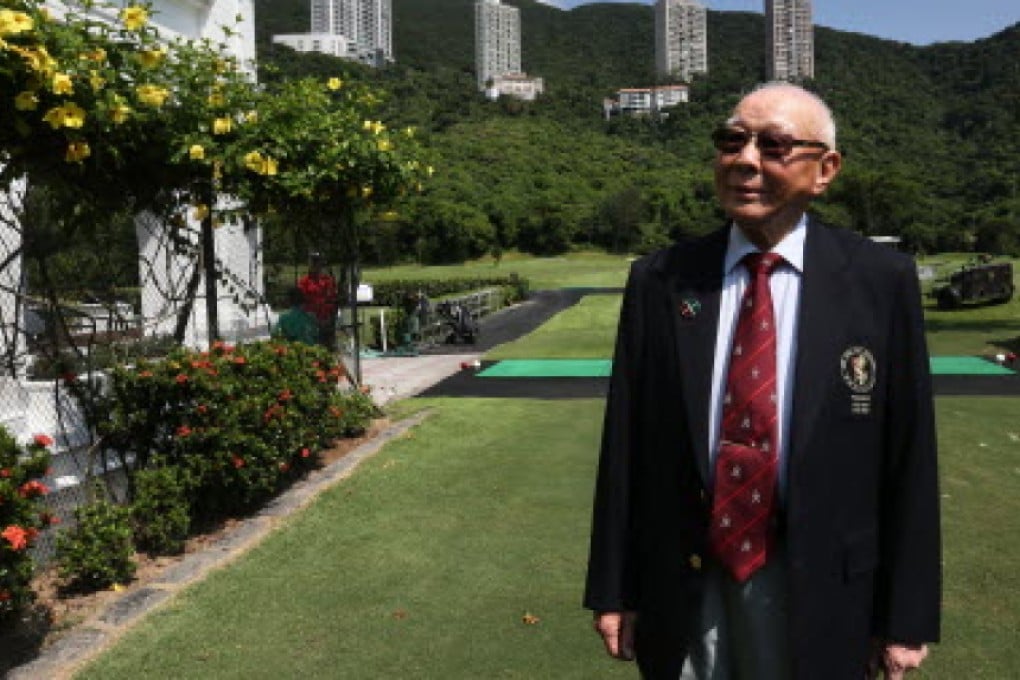Willie Woo at the Hong Kong Golf Club. Photos: Jonathan Wong
