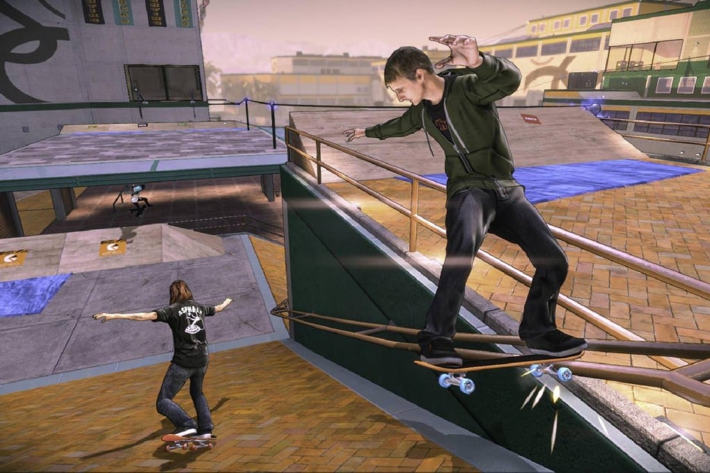 A still from the disappointing Tony Hawk's Pro Skater 5.