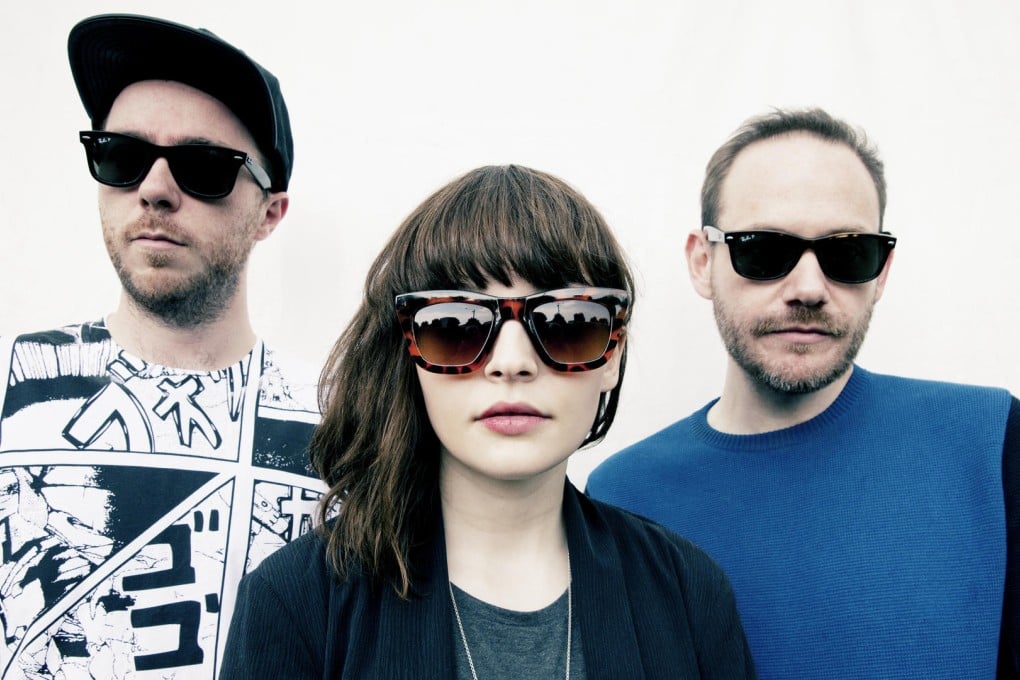 The Scottish electro-pop outfit Chvrches. Photo: Corbis