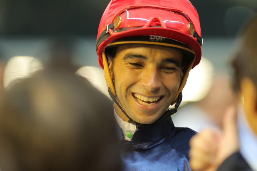 Joao Moreira was at his brilliant best with four winners at Happy Valley last night, including a double for Danny Shum. Photos: Kenneth Chan