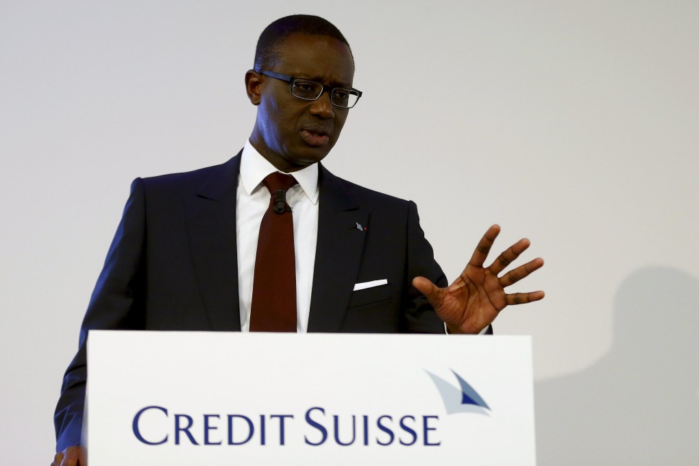 Credit Suisse chief executive Tidjane Thiam wants to move some back-office positions to lower cost centres such as Poland and India. Photo: Reuters