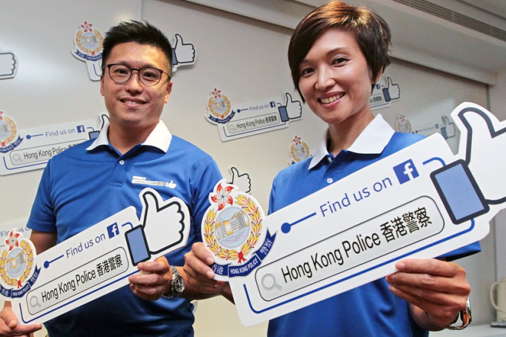 In this digital age of cutting-edge technology, people are internet-savvy and connect with other internet-savvy people in real time. City's police force also engages the community through social media, including Facebook. Photo: Bruce Yan