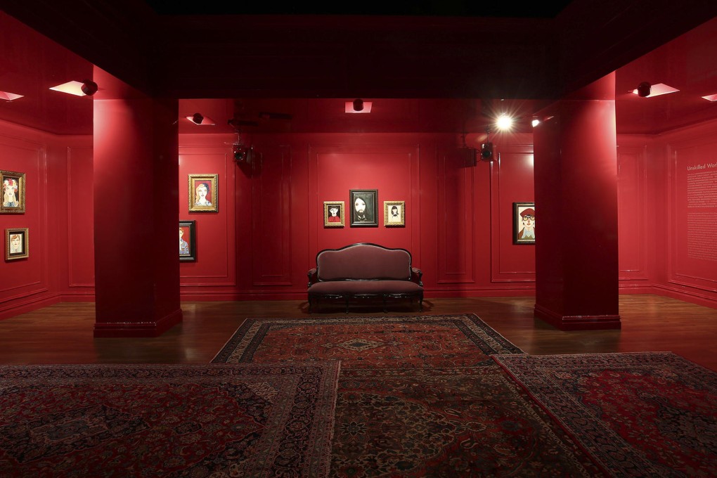 The "No Longer / Not Yet" art exhibition at Shanghai's Minsheng Museum.