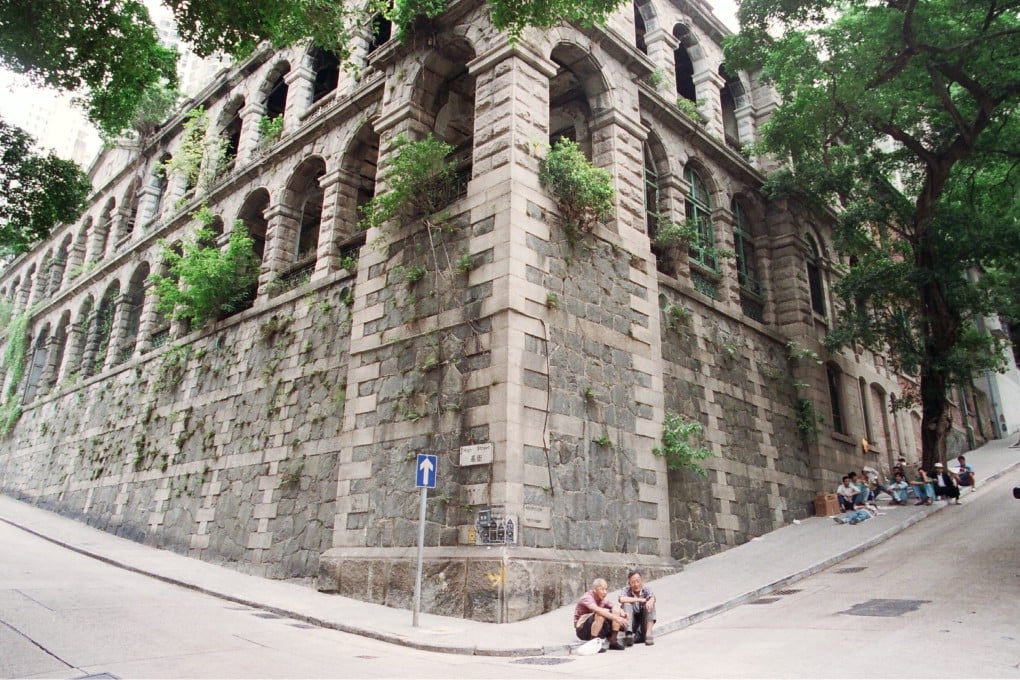 The facade of Old Mental Hospital at High Street in Sai Ying Pun. Photo: SCMP Pictures