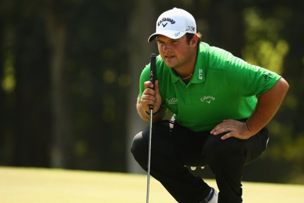 Patrick Reed during the third round of the Hong Kong Open. Photos: European Tour