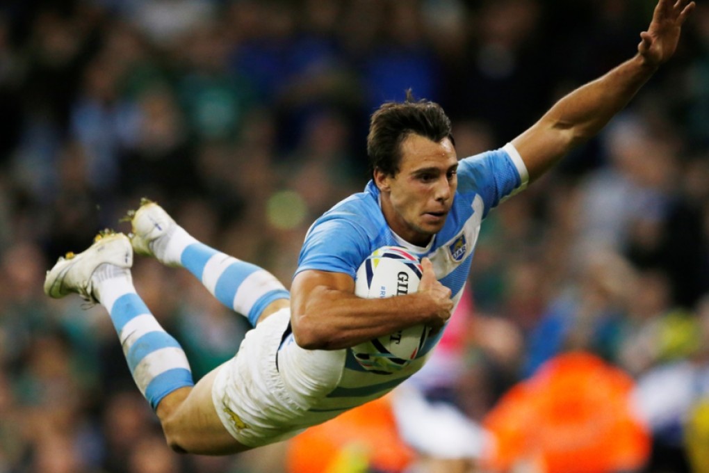 Juan Imhoff is one of at least three Pumas stars who will be excluded from national selection because they will play their club rugby in Europe next season. Photo: Reuters