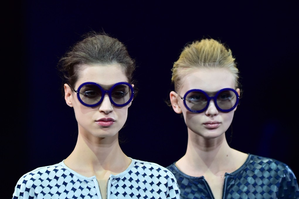 Models present creations from the Emporio Armani collection during the 2015 spring/summer fashion week in Milan last month. Photo: AFP
