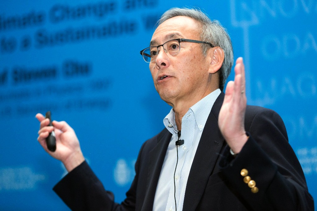 In celebration of Hong Kong University of Science and Technology’s 25th anniversary, Chu was invited as a guest speaker to discuss climate change and the future of energy. Photo: SCMP