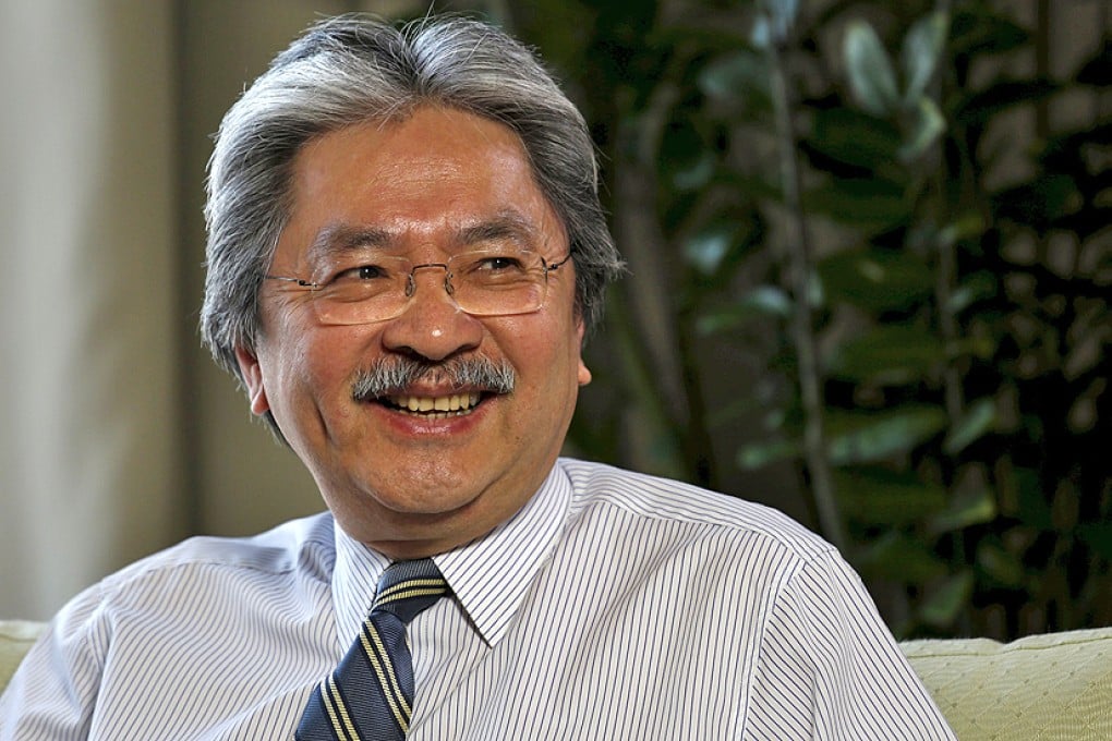 Financial secretary John Tsang writes in his latest blog post that rising wages for low-skilled work could make it difficult for owners of small business. Photo: Reuters