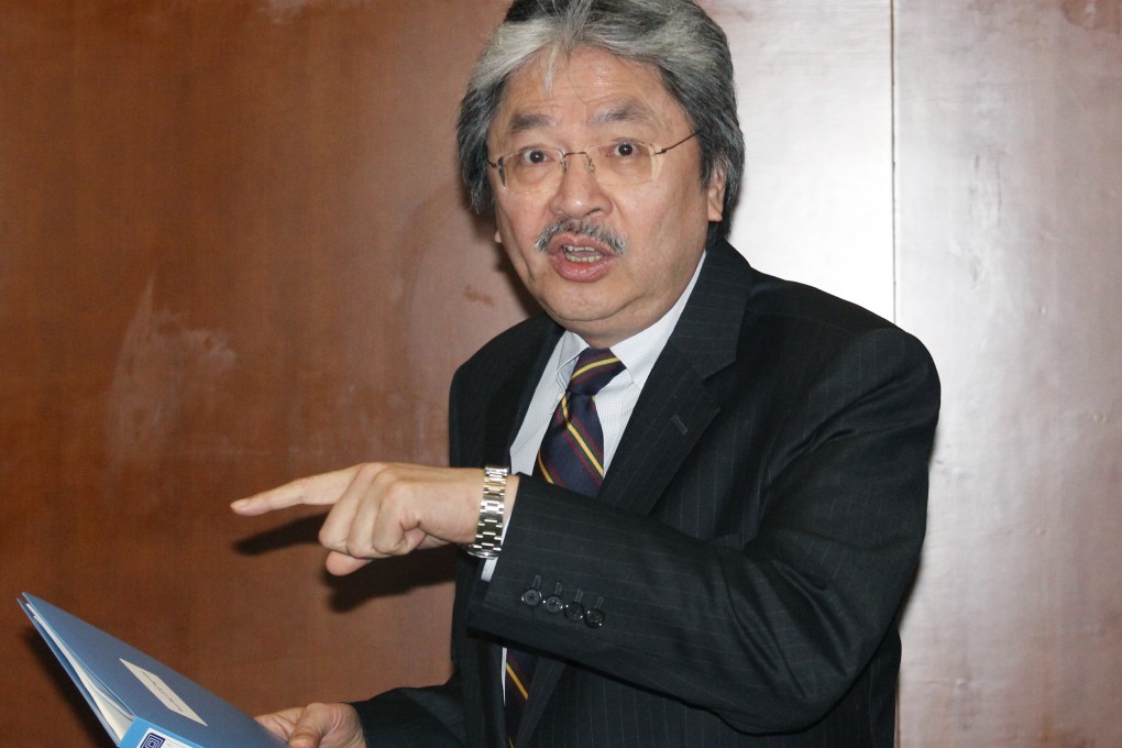 Financial Secretary John Tsang lauded the strength of local banks and their implementation of global banking regulations such as Basel III. Photo: Dickson Lee
