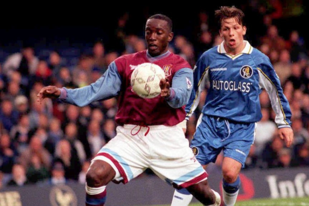 Dwight Yorke was a fan favourite at Aston Villa during the 90s. Photo: EPA