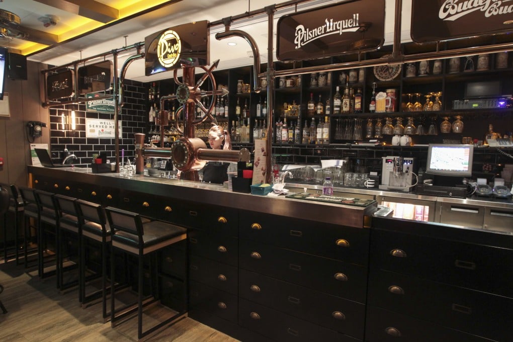 The bar at Pivo.