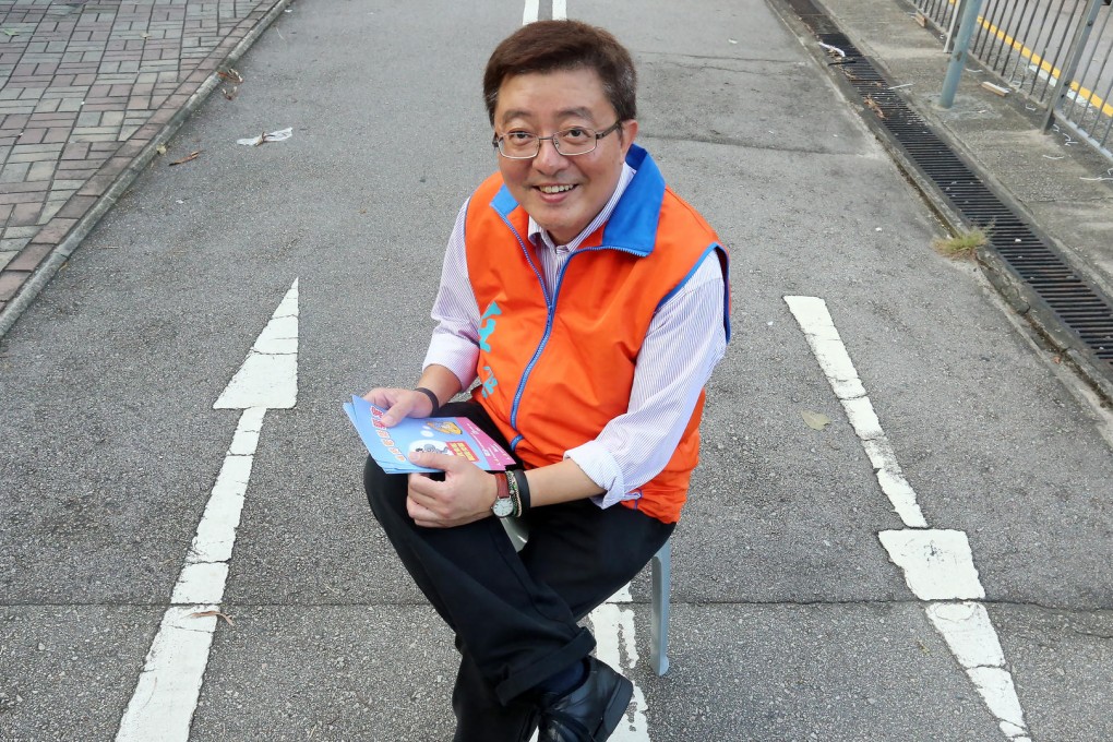 Sherman Chong is running again for a simple reason – “it is very satisfying when you are able to help the residents”. Photo: David Wong