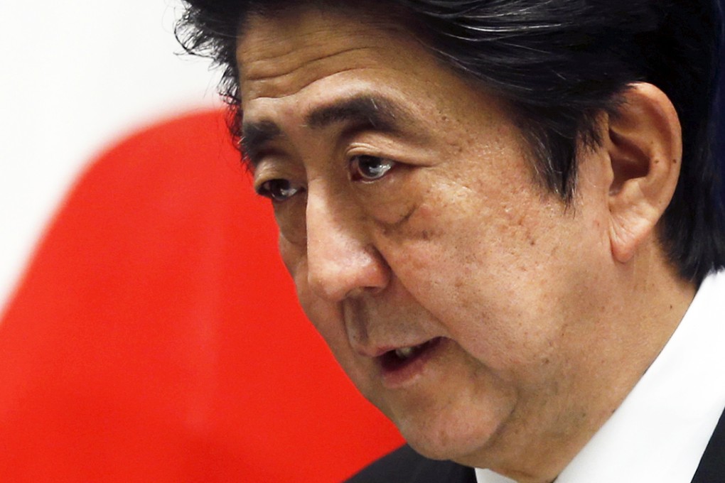 Japanese Prime Minister Shinzo Abe and South Korean President Park Geun Hye will hold their first one-on-one meeting Monday. Photo: Reuters