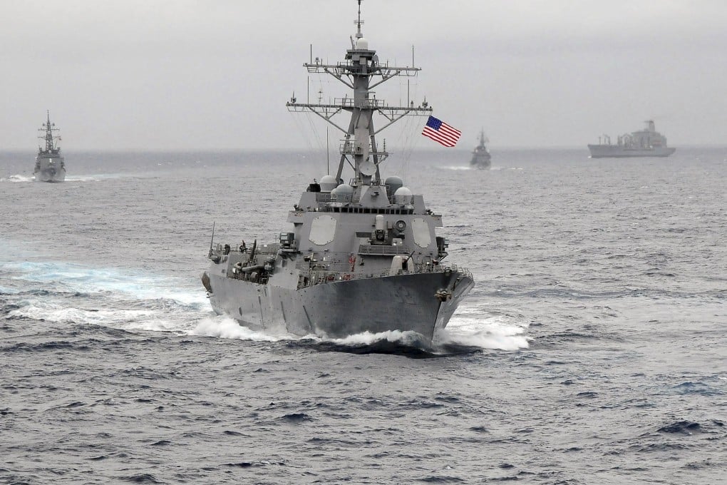 A file picture of the USS Lassen on patrol in the Pacific. Photo: Reuters