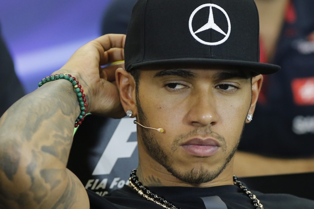 Lewis Hamilton says he doesn't care about Rosberg's hopes. Photo: EPA