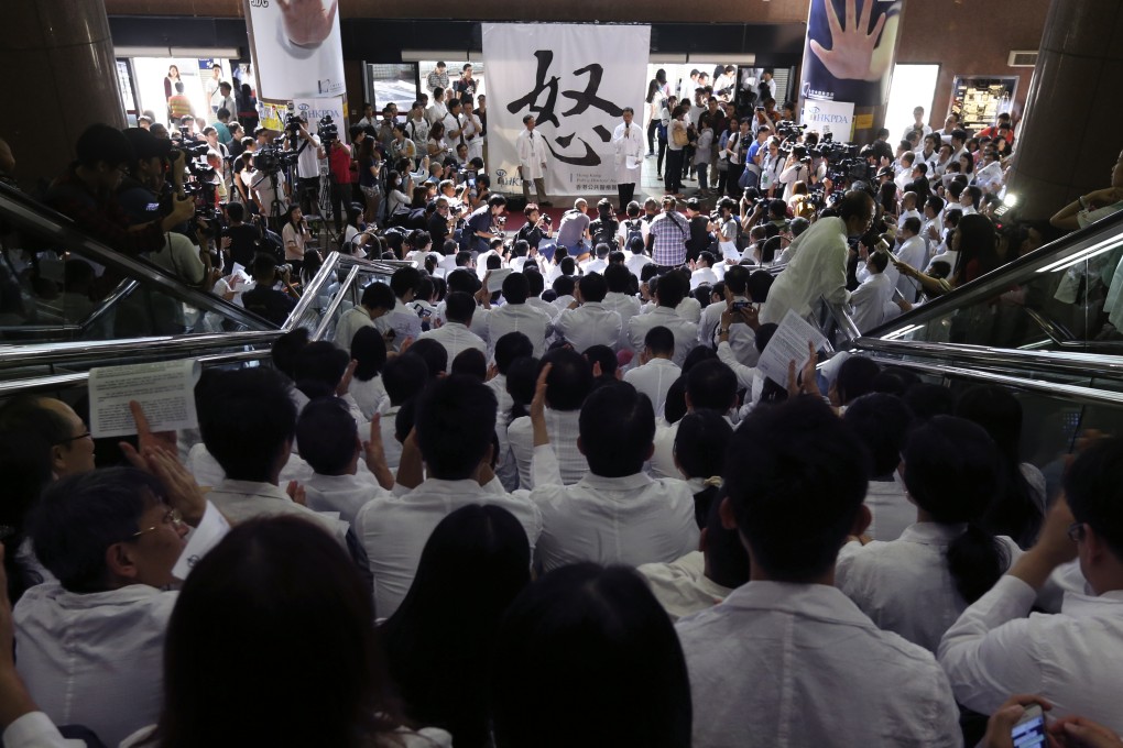 A pay rise has been approved, but we must also look into what is causing the disputes, and public-sector doctors to feel underappreciated. Photo: Felix Wong