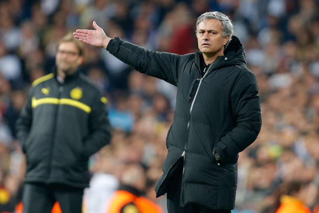 Jose Mourinho and Juergen Klopp in 2013. Photo: AP