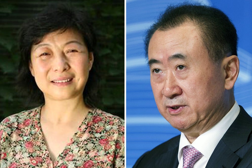 Wang Jianlin (right) said Xi's elder sister, Qi Qiaoqiao (left), and her husband Deng Jiagui once invested in Dalian Wanda Commercial Properties but sold their stake before the firm went public last year. Photos: Simon Song, SCMP Pictures