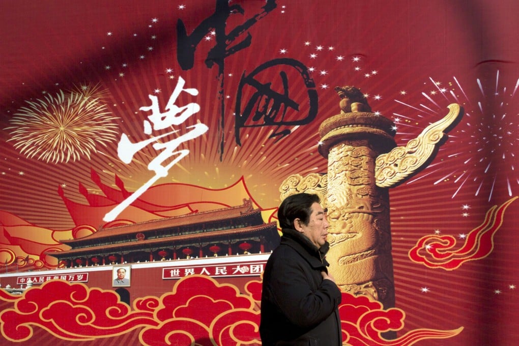 Xi Jinping's Chinese dream aims in part to "reclaim national pride" and improve personal well-being. Photo: AP