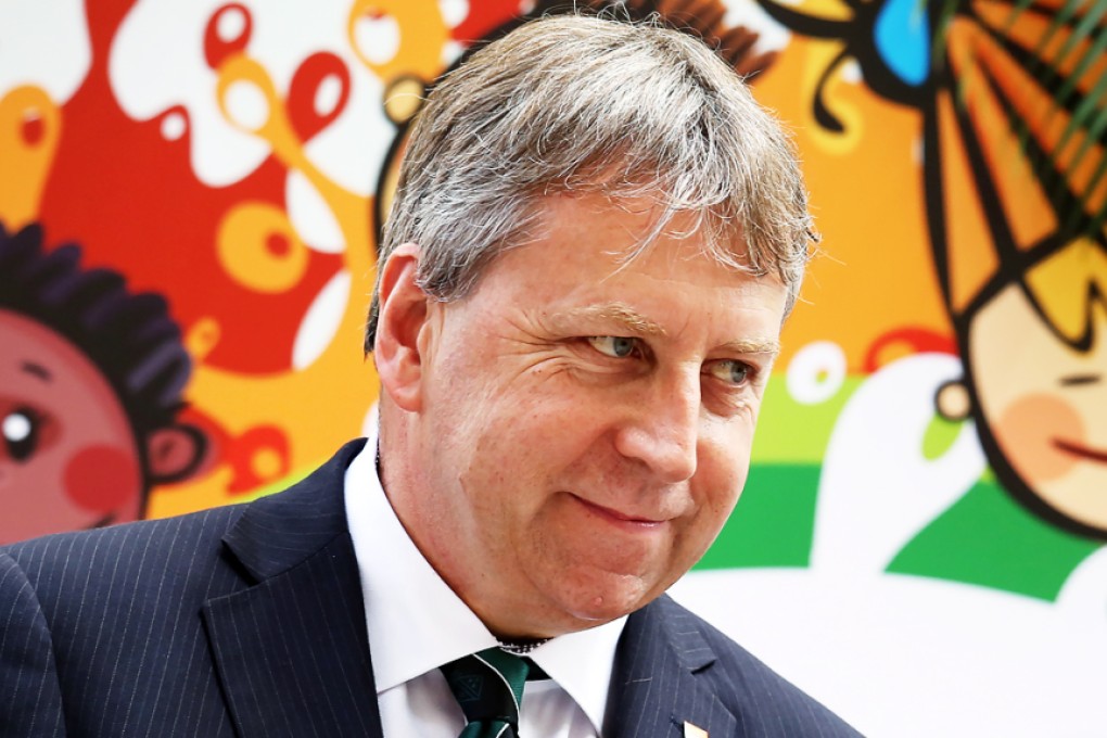 HKU vice chancellor Professor Peter Mathieson has referred media queries on the injunction to council chairman, the applicant of the court order. Photo: Nora Tam