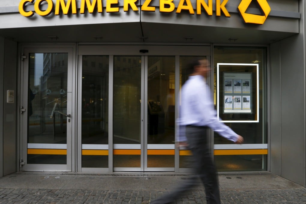 Commerzbank has posted a pre-tax profit of €401 million for the July to September period. Photo: Reuters