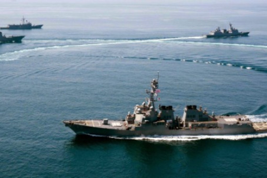 China was furious after the USS Lassen sailed close to Chinese man-made islands in the South China Sea last week. Photo: EPA