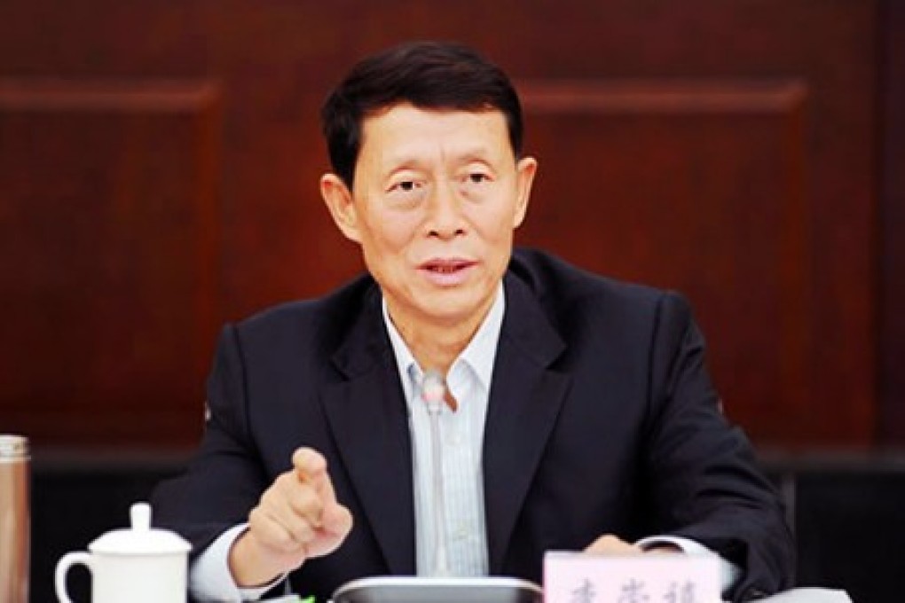 Li Chongxi was a former top political adviser in Sichuan province, one of Zhou Yongkang's strongholds. Photo: SCMP Pictures