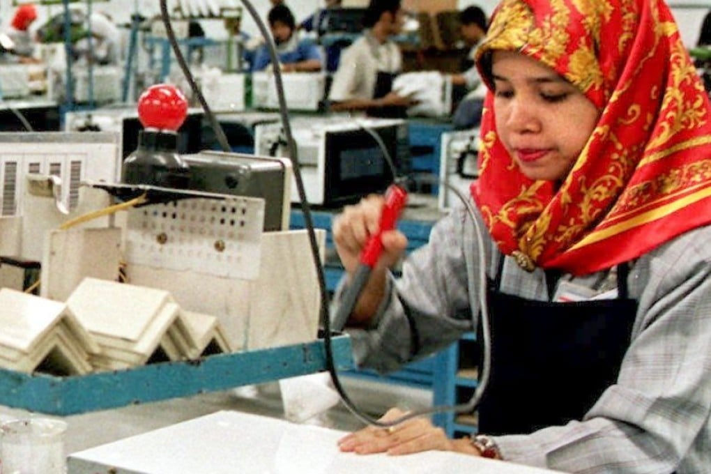 Malaysia is a major producer of electronic equipment. Photo: AFP