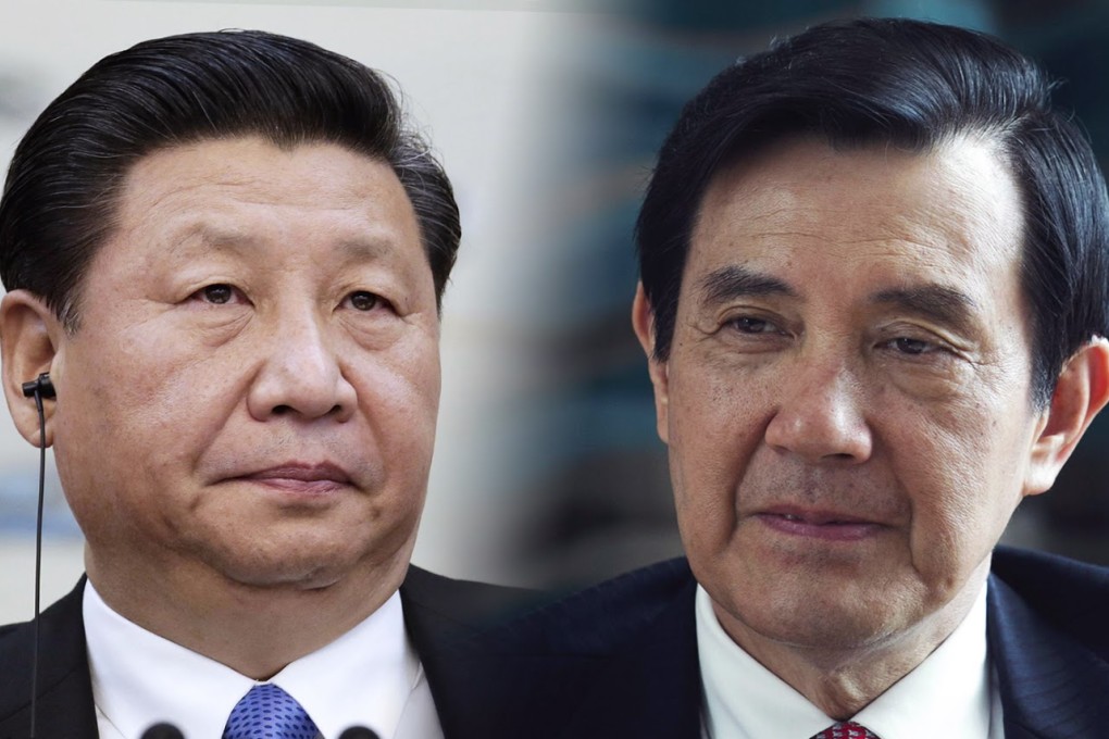 President Xi Jinping (left) and Taiwan's President Ma Ying-jeou will meet on Saturday. Photos: AP