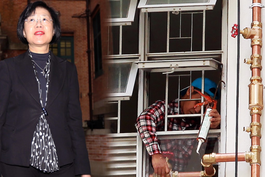 Ada Fung appears at the inquiry yesterday. Photo: Felix Wong